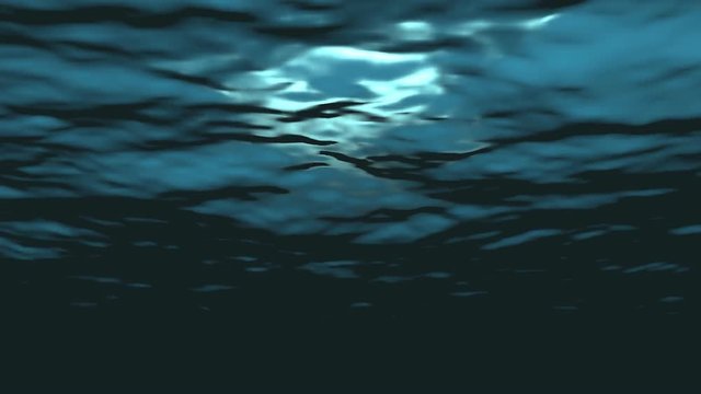 Oceanic 0203: Looking up at sunlight from underwater (Loop).