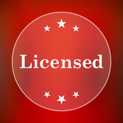 Licensed icon