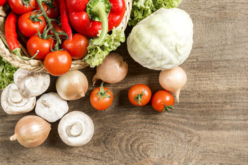 cooking process in the kitchen