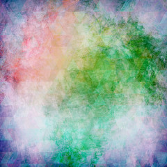 Colorful painted vintage background