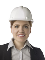 beautiful female architect