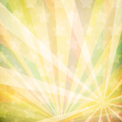 Vintage Sunbeams Background