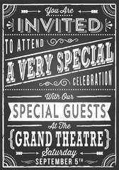 Vintage Chalkboard Background  © Giraphics