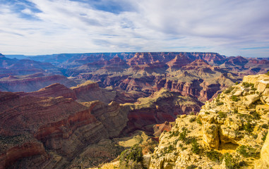 Fototapeta premium Amazing view of the grand canyon national park, Arizona. It is one of the most remarkable natural wonders in the world. 