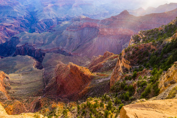 Amazing view of the grand canyon national park, Arizona. It is one of the most remarkable natural...