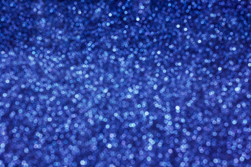 Colourful spark and blow natural bokeh  in dark blue colour tone