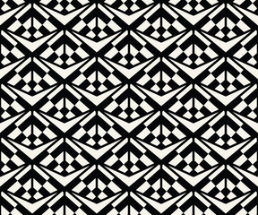 Triangle seamless pattern background vector