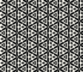 Triangle seamless pattern background vector