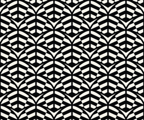 Triangle seamless pattern background vector