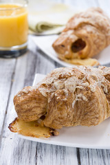 Homemade Ham and Cheese Croissant