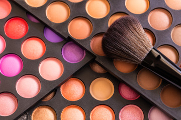 Eyeshadow Palette and brush