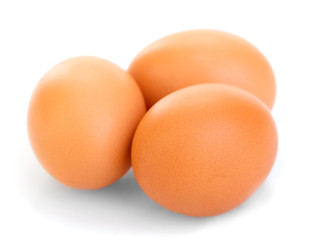 brown chicken eggs