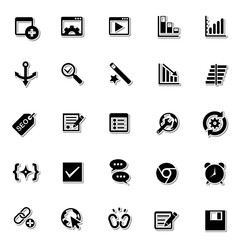 Business icon set