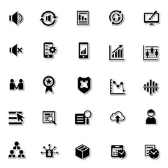Business icon set