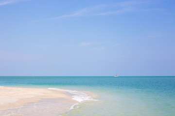 Fototapeta na wymiar Piece of a Malaysian beach