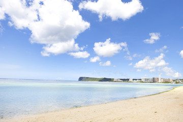 グアム　タモン湾の風景