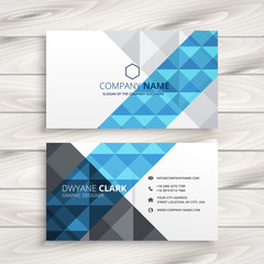 creative abstract business card