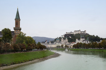 Salzburg and Hohensalzburg Castle