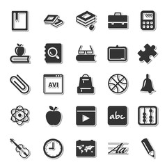 Scholastics icon set