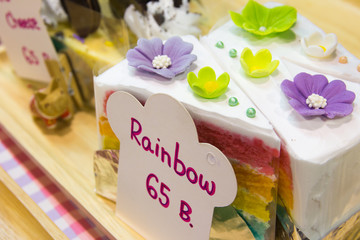 Rainbow cake