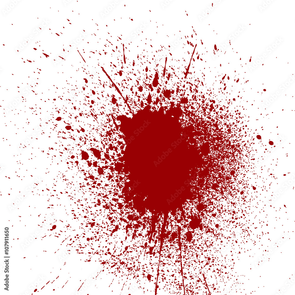 Poster vector splatter red color background. illustration vector design