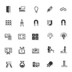 Education icon set 