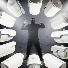 Thief red-handed