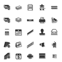 Stationery icon set