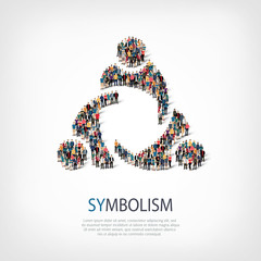 symbolism people sign