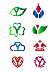 Obraz premium Letter Y Logo Icon 