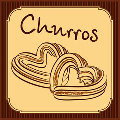 Churros vector