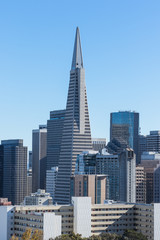 Obraz na płótnie Canvas skyline of San Francisco