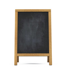 Sidewalk Chalkboard Isolated