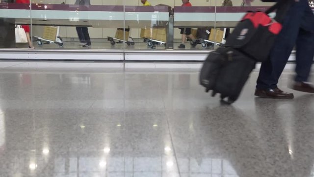 Airport departure background