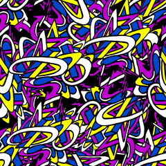 Obraz premium Graffiti seamless background vintage grunge texture