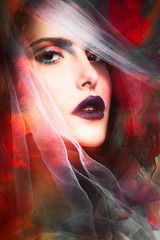 fantasy woman portrait