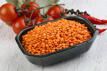 Red lentils