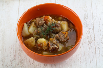 Beef soup