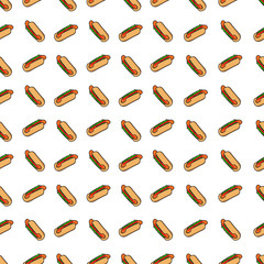 hotdogs,Hand drawn icons