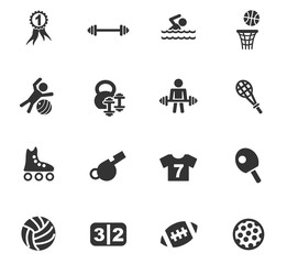 sport icon set