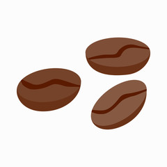 Coffee beans icon, isometric 3d style 