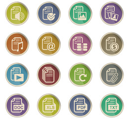 document icon set