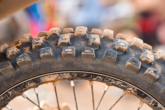 Tyre of motocross