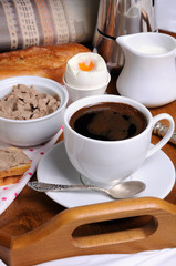 Breakfast on a tray