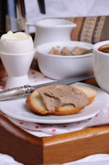 Breakfast on a tray