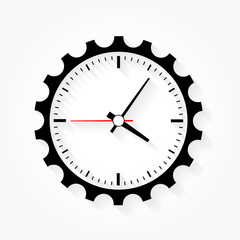 Vector clock illustration