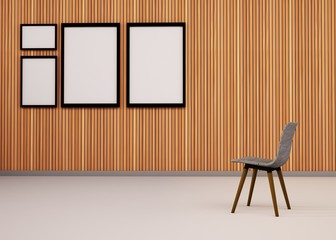 Minimal Decoration More chair modern Space and contemporary Elements Art