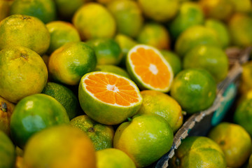 Orange in market