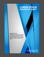 Professional business flyer template or corporate banner design
