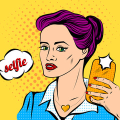 pop art girl